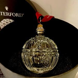 Waterford Crystal 2014 Times Square Ball Ornament, new